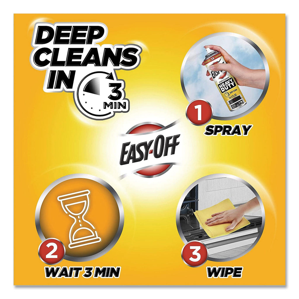 Professional EASY-OFF Oven and Grill Cleaner, Unscented, 24 oz Aerosol Spray