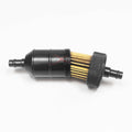 Aluminum Inline Fuel Filter 1/4" Flanges