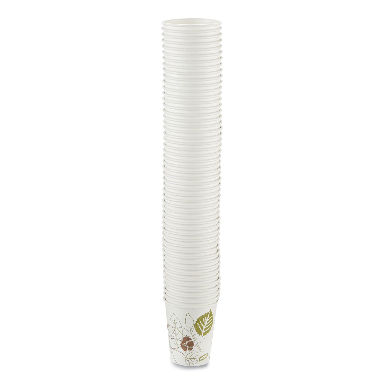 Dixie Pathways Paper Hot Cups, 10 oz, 50/Pack