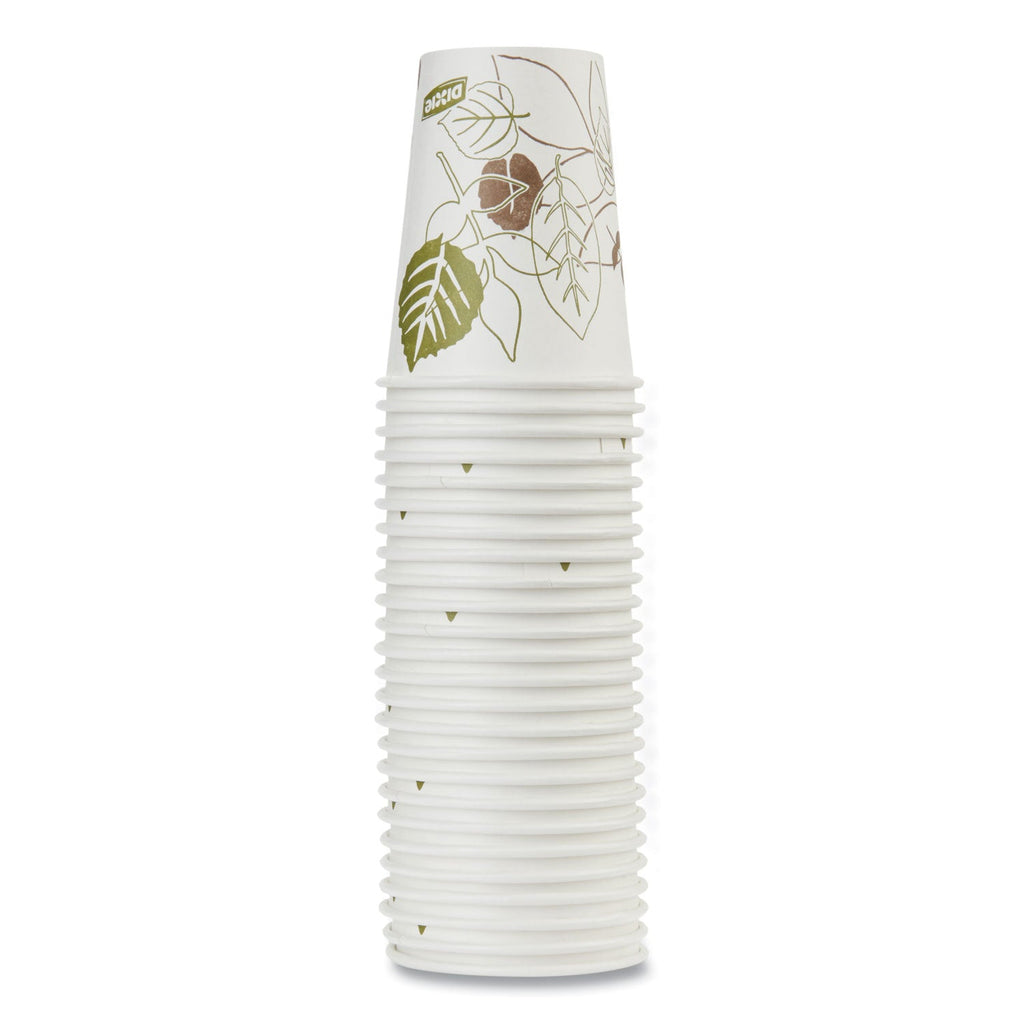 Dixie Pathways Paper Hot Cups, 8 oz, 25/Pack