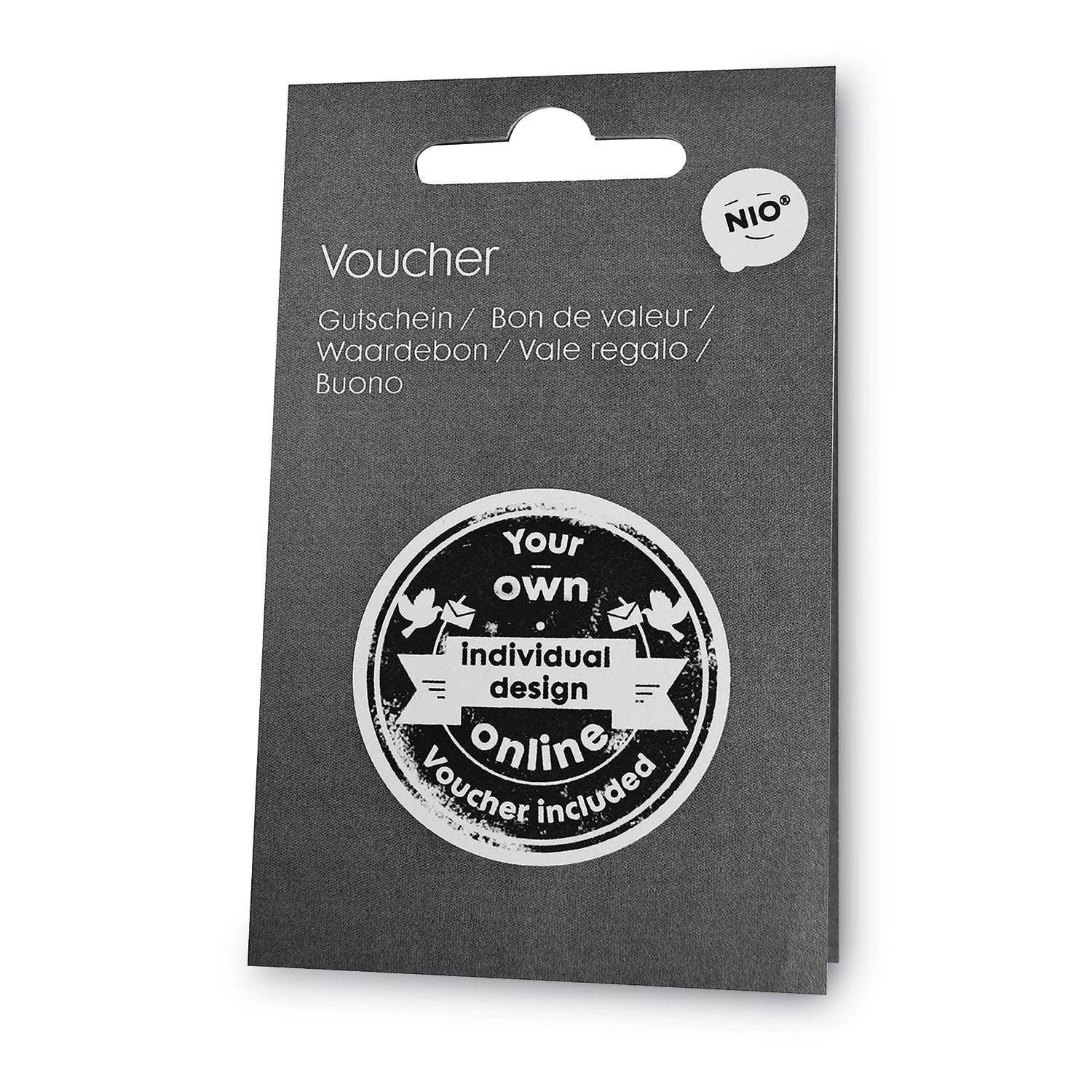 NIO Custom Stamp Voucher, For Use with NIO 071509 Stamp