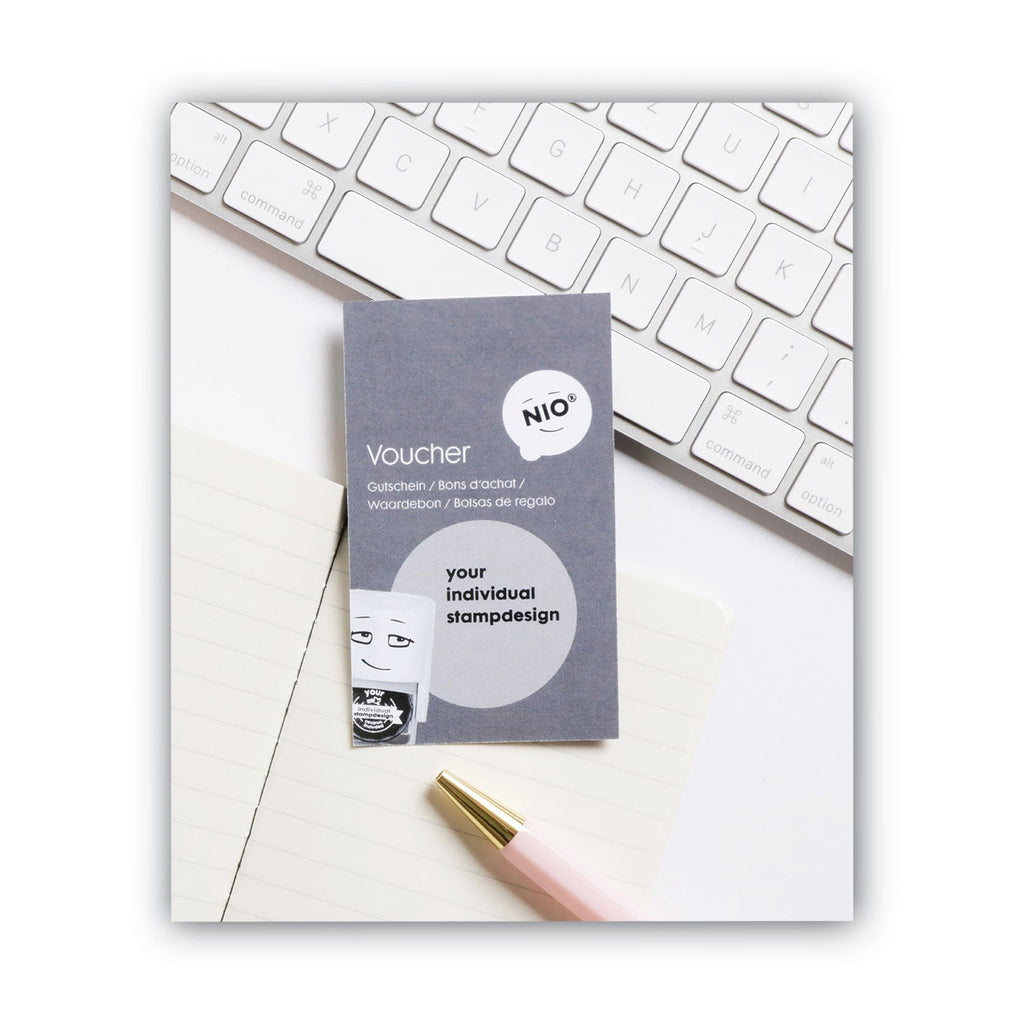 NIO Custom Stamp Voucher, For Use with NIO 071509 Stamp