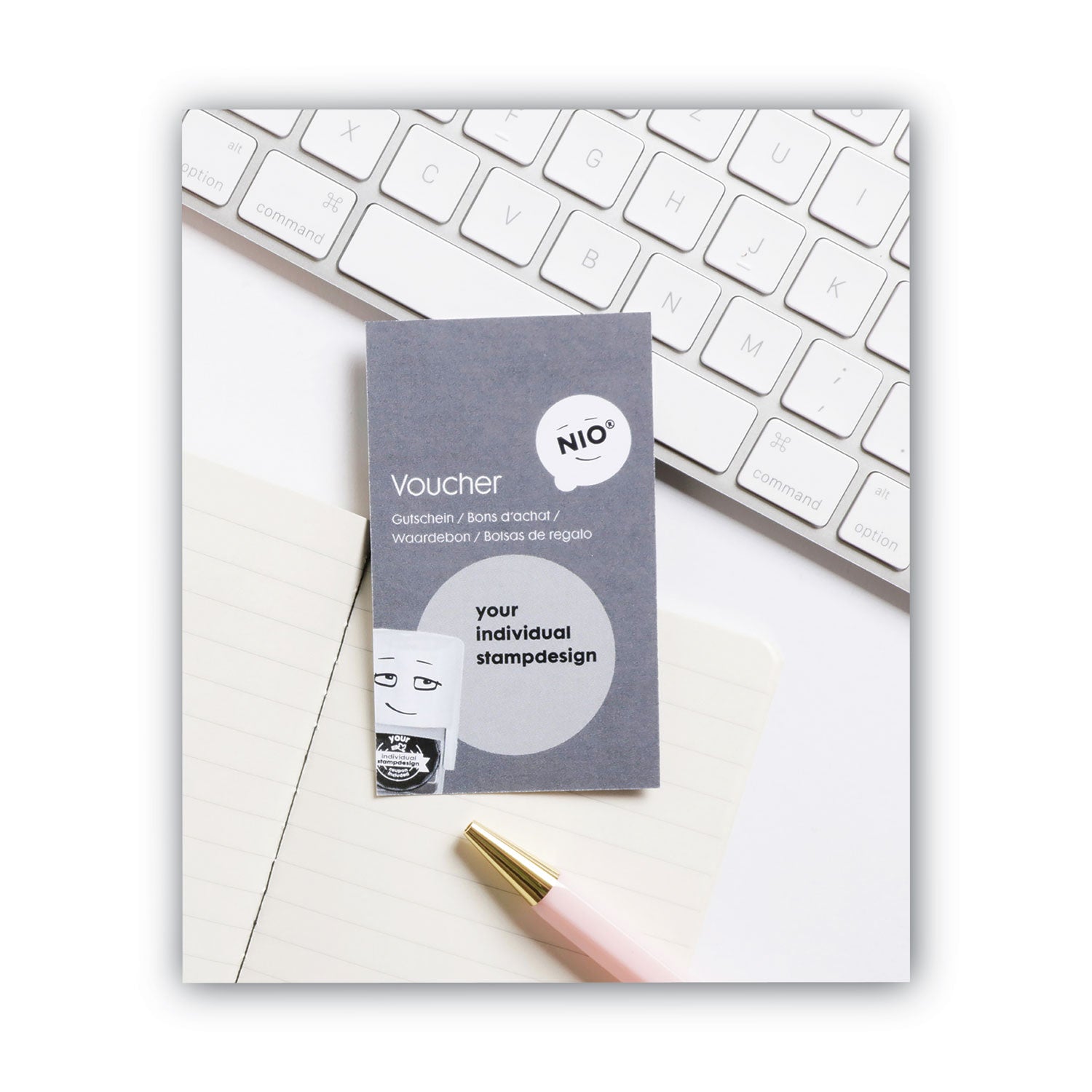 NIO Custom Stamp Voucher, For Use with NIO 071509 Stamp