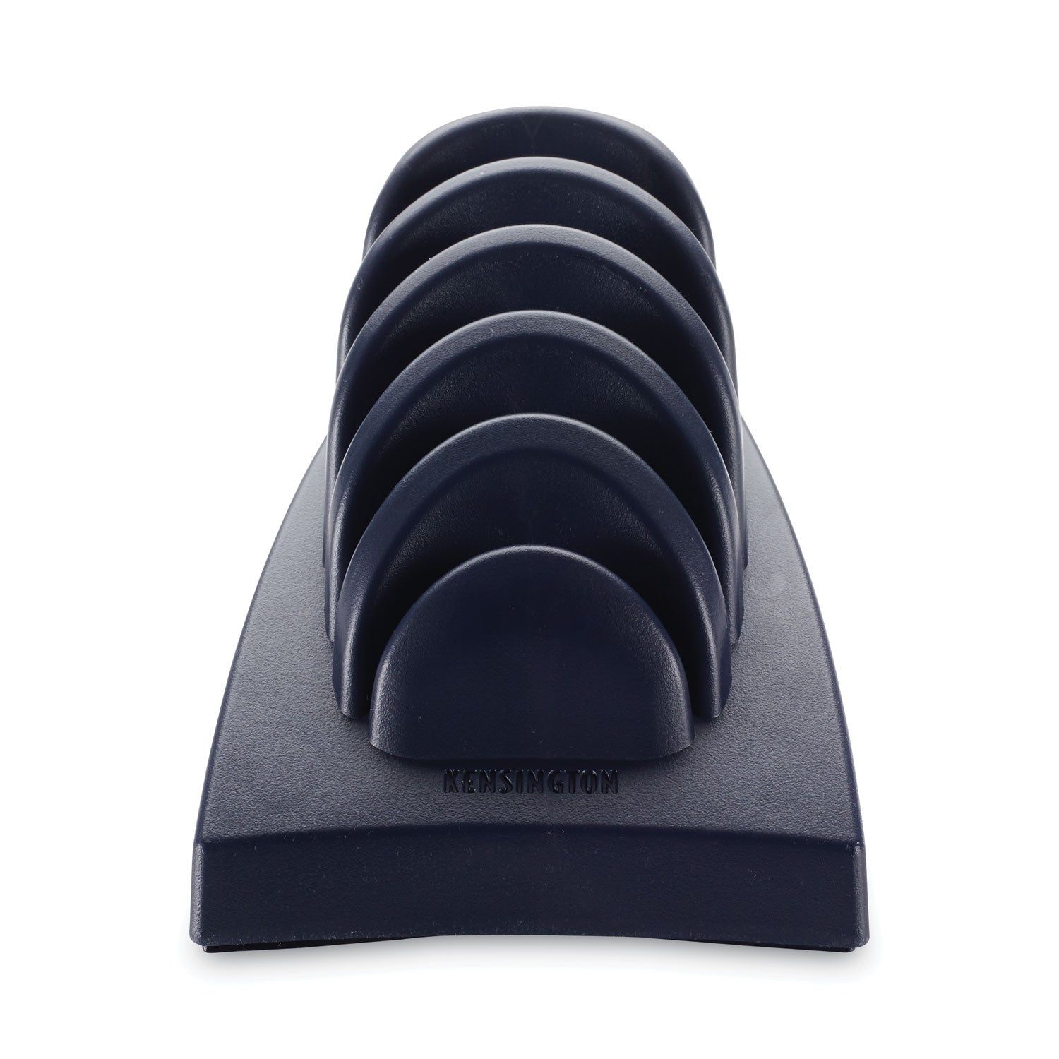 Kensington InSight Priority Puck Five-Slot Desktop Copyholder, Plastic, Blue