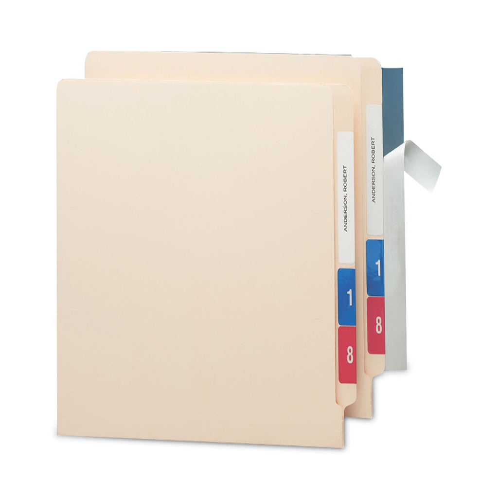 Smead Seal and View File Folder Label Protector, Clear Laminate, 8 x 1.69, 100/Pack