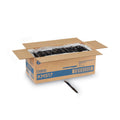 Dixie Plastic Cutlery, Heavy Mediumweight Knives, Black, 1,000/Carton