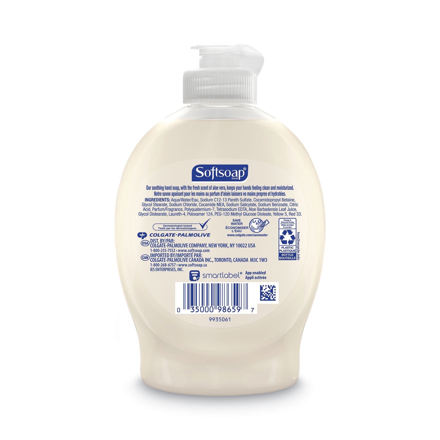 Softsoap Moisturizing Hand Soap, Fresh, 7.5 oz Bottle, 6/Carton
