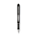 uniball Jetstream Stick Ballpoint Pen, Bold 1 mm, Black Ink, Black Barrel