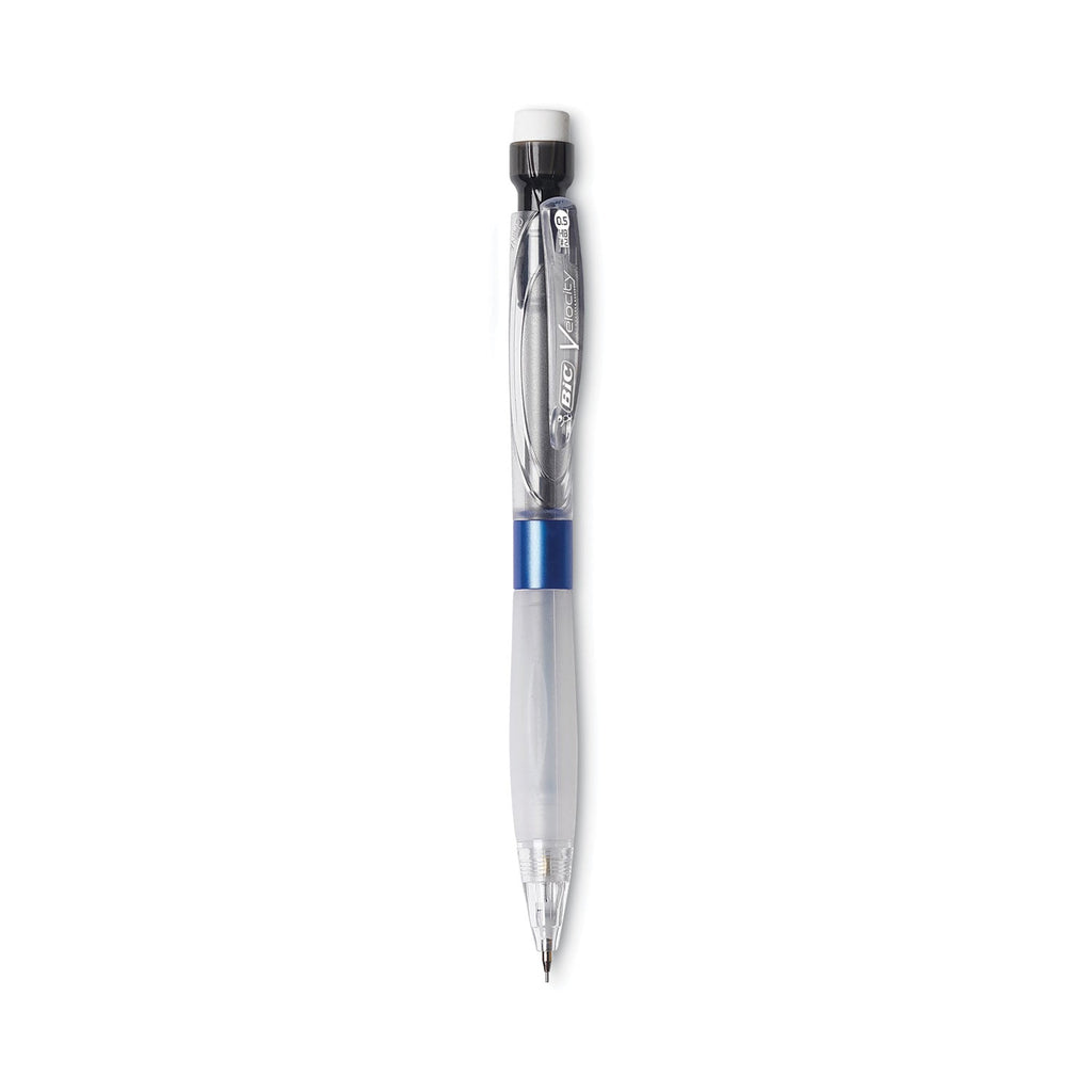 BIC Velocity Max Pencil, 0.5 mm, HB (#2), Black Lead, Assorted Barrel Colors, 5/Pack