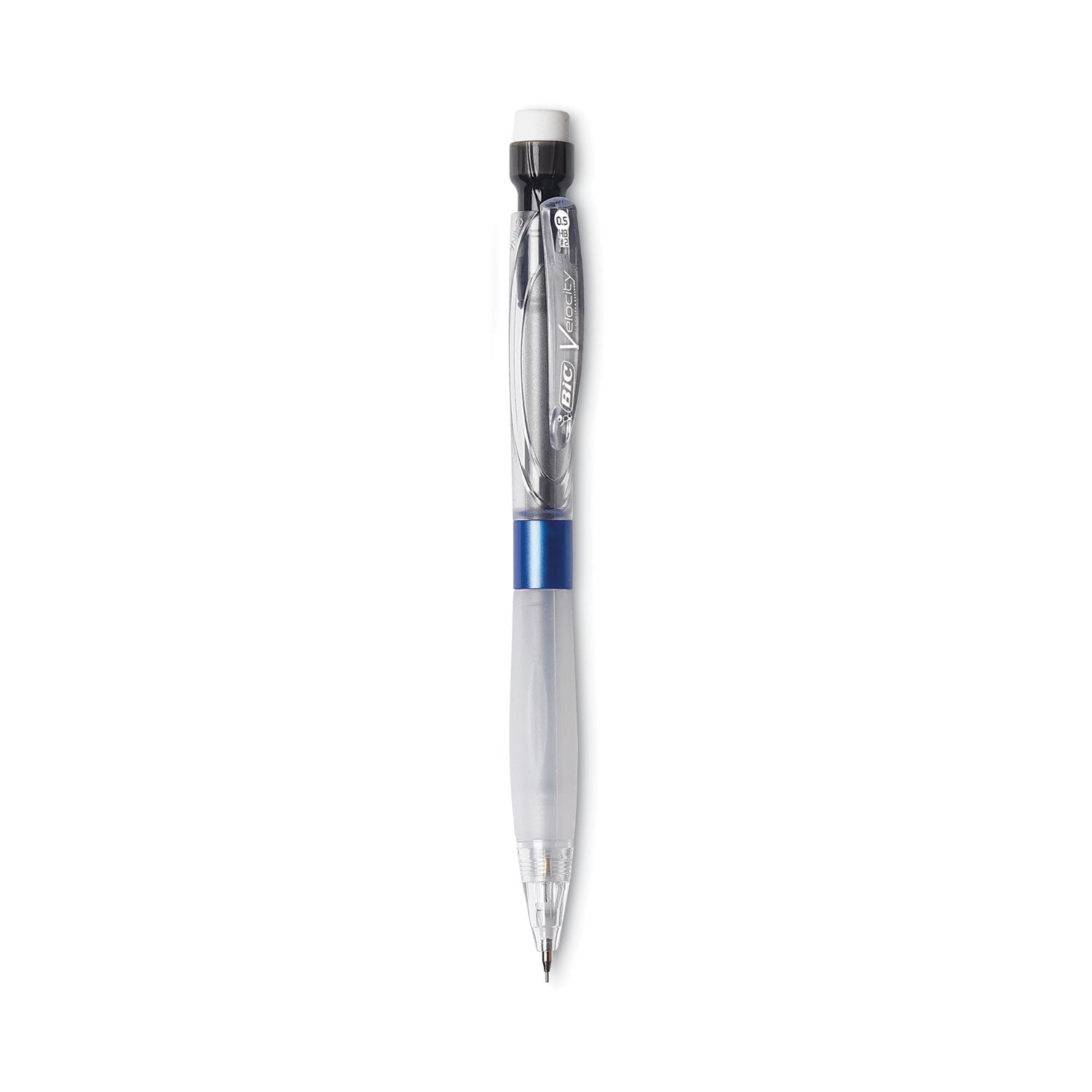 BIC Velocity Max Pencil, 0.5 mm, HB (#2), Black Lead, Assorted Barrel Colors, 5/Pack