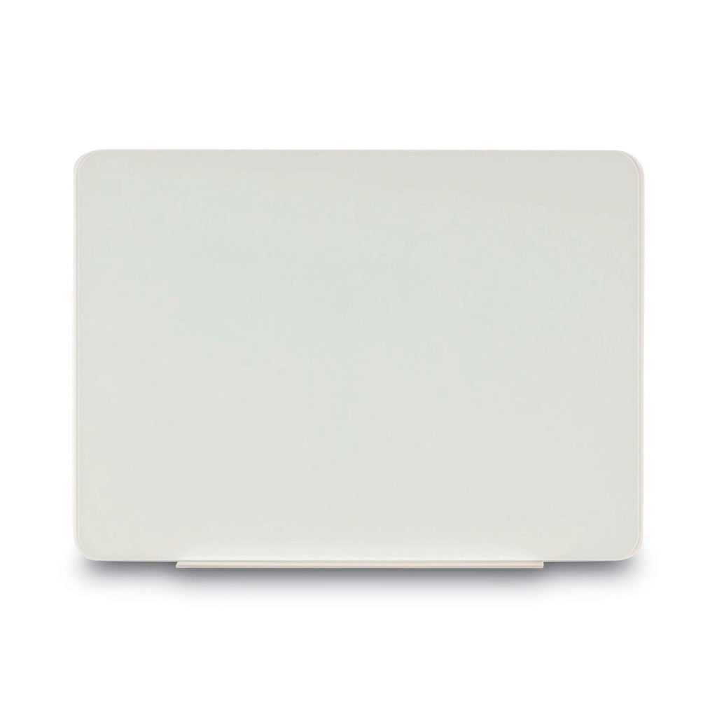 MasterVision Magnetic Glass Dry Erase Board, 60 x 48, Opaque White