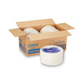 Dixie Paper Dinnerware, Plates, White, 8.5" dia, 125/Pack, 4/Carton