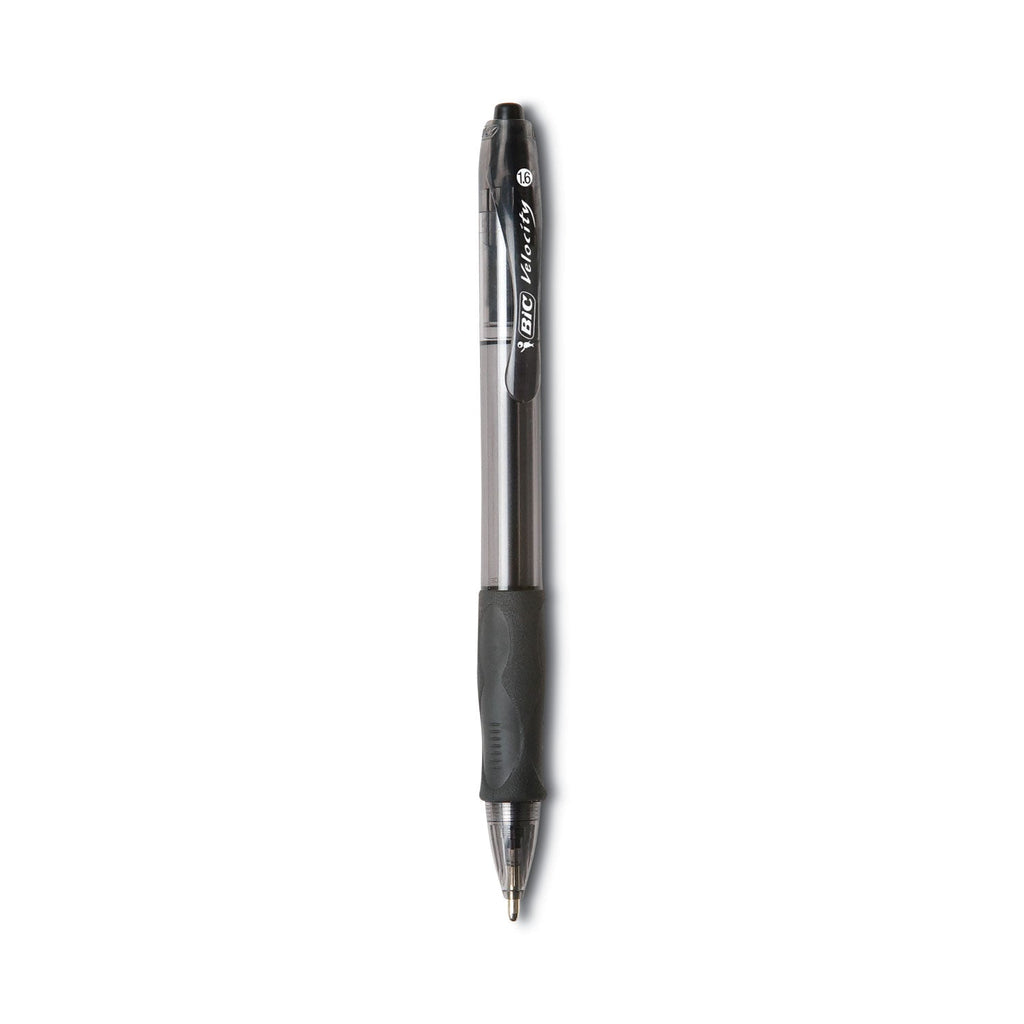 BIC GLIDE Bold Ballpoint Pen Value Pack, Retractable, Bold 1.6 mm, Black Ink, Black Barrel, 36/Pack