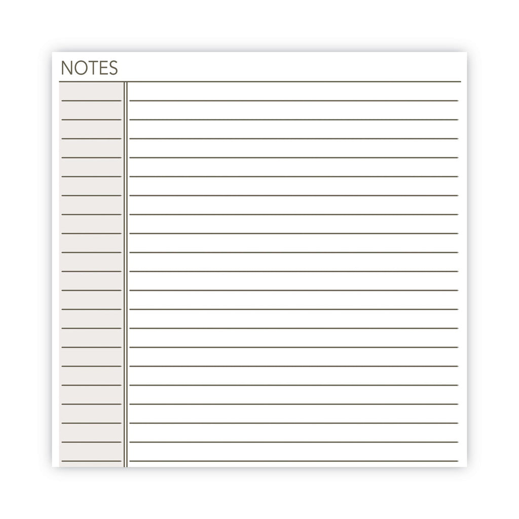 AT-A-GLANCE Lined Notes Pages for Planners/Organizers, 8.5 x 5.5, White Sheets, Undated