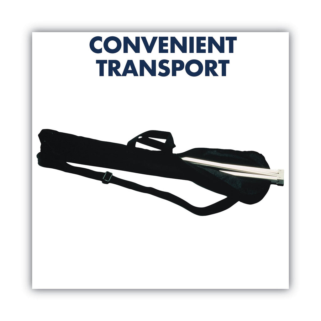 Quartet Display Easel Carrying Case, Nylon, 38.2 x 1.5 x 6.5, Black
