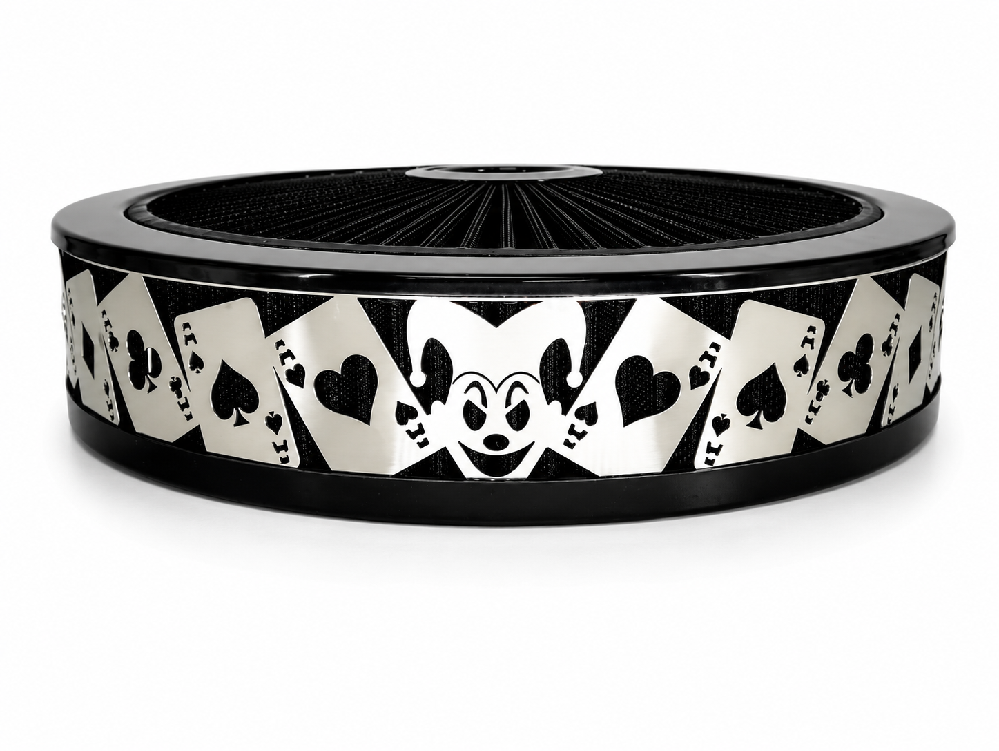 Blingz Beauty Bandz Black Air Filter Assembly , Jokers Wild - 750016
