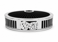 Blingz Beauty Bandz Black And Chrome Air Filter Assembly , Craps - 750026