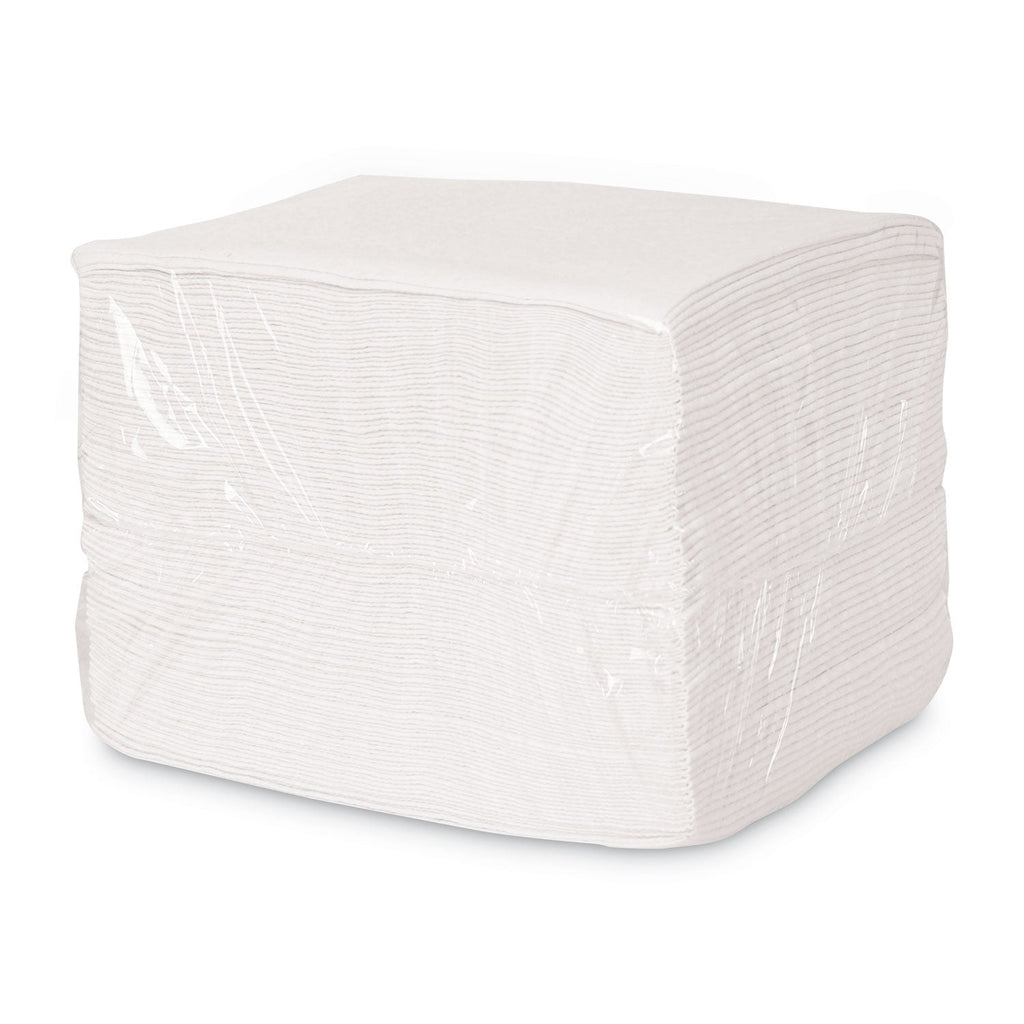 Boardwalk DRC Wipers, 12 x 13, White, 56 Bag, 18 Bags/Carton