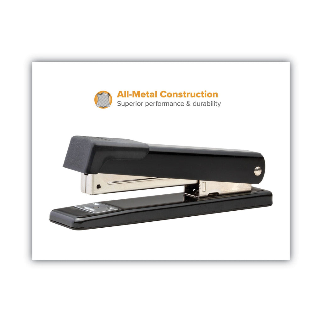 Bostitch Classic Metal Stapler, 20-Sheet Capacity, Black