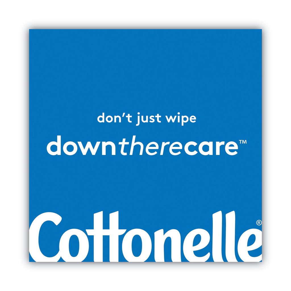 Cottonelle Fresh Care Flushable Cleansing Cloths, 3.75 x 5.5, White, 42/Pack