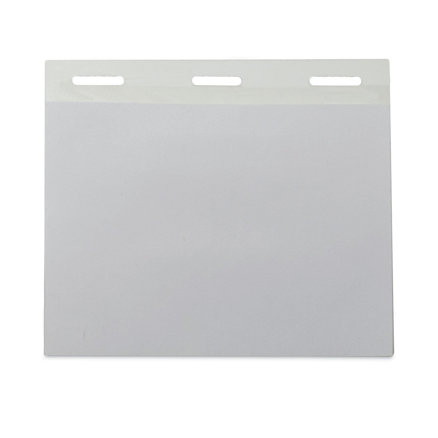 C-Line Self-Laminating Magnetic Style Name Badge Holder Kit, 3" x 4", Clear, 20/Box