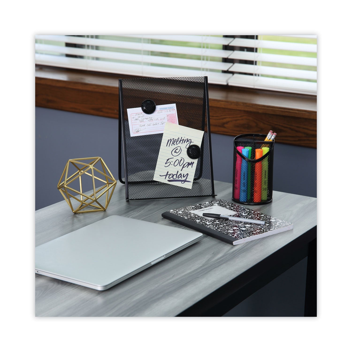 Universal Ballpoint Pen, Stick, Fine 0.7 mm, Black Ink, Gray Barrel, Dozen