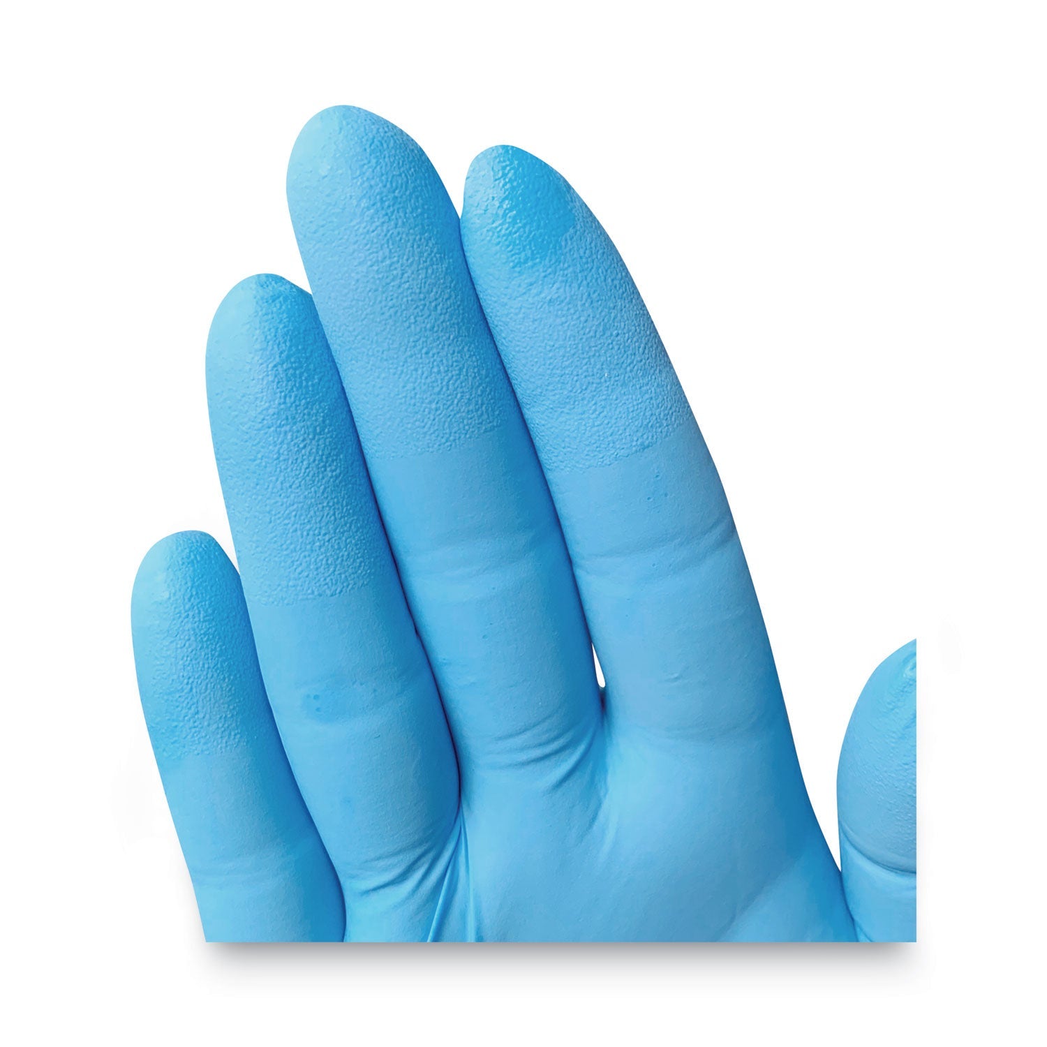 KleenGuard G10 Comfort Plus Blue Nitrile Gloves, Light Blue, Medium, 100/Box