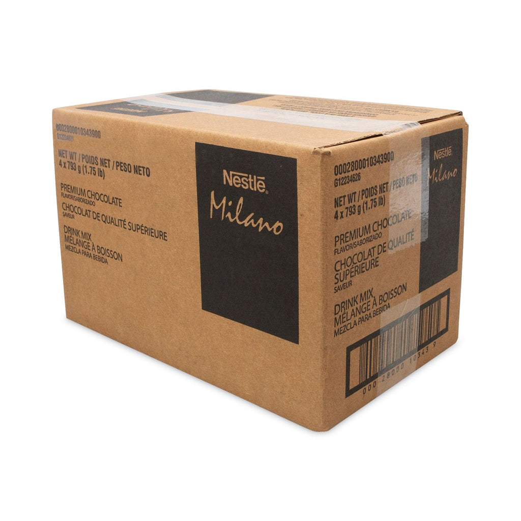 Nescafé Premium Hot Chocolate Mix, 1.75 lb Bag, 4/Carton