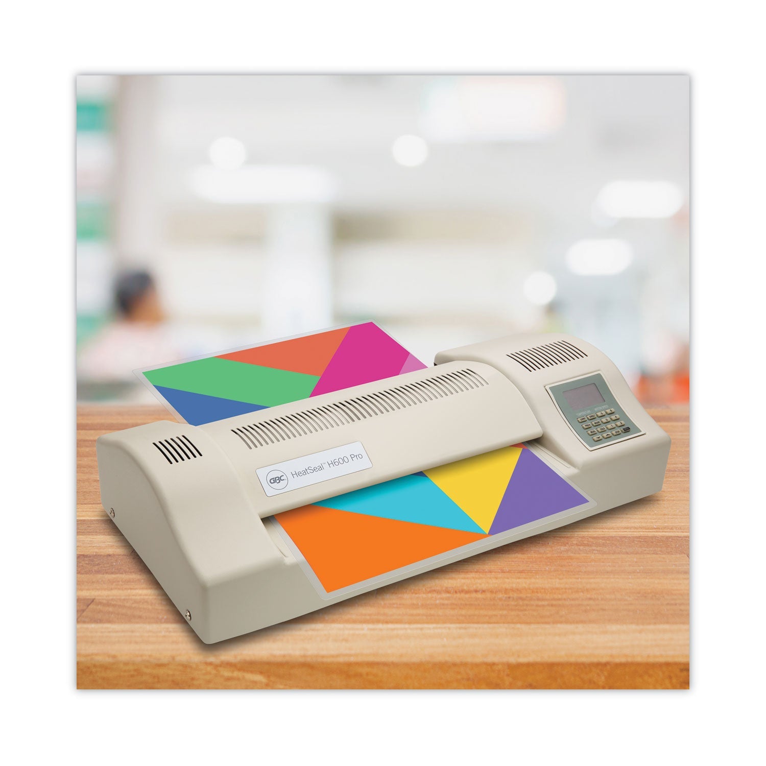 GBC HeatSeal H600 Pro Laminator, Four Rollers, 13" Max Document Width, 10 mil Max Document Thickness