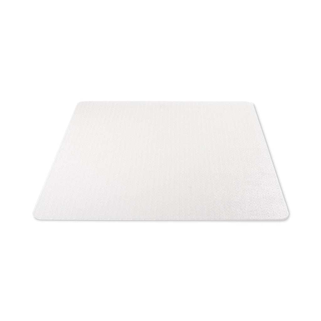 deflecto SuperMat Frequent Use Chair Mat for Medium Pile Carpet, 36 x 48, Rectangular, Clear