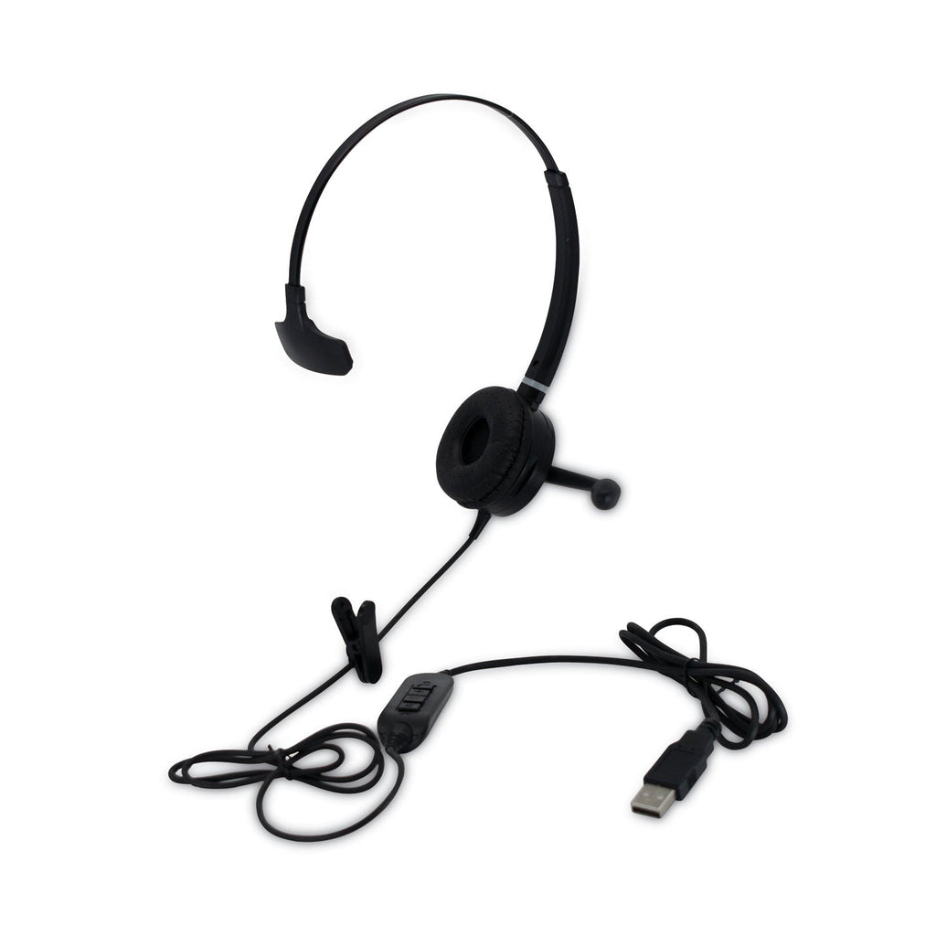 Spracht USB Headset, Monaural, Over The Head