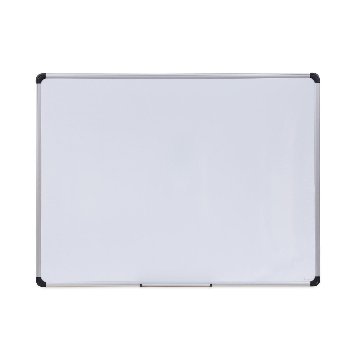 Universal Magnetic Steel Dry Erase Board, 48 x 36, White, Aluminum Frame