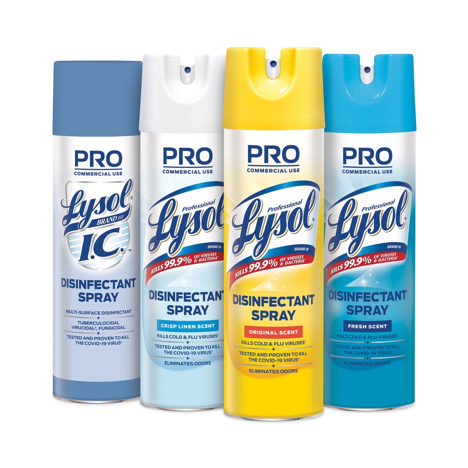 Professional LYSOL Disinfectant Spray, Original Scent, 19 oz Aerosol Spray, 12/Carton