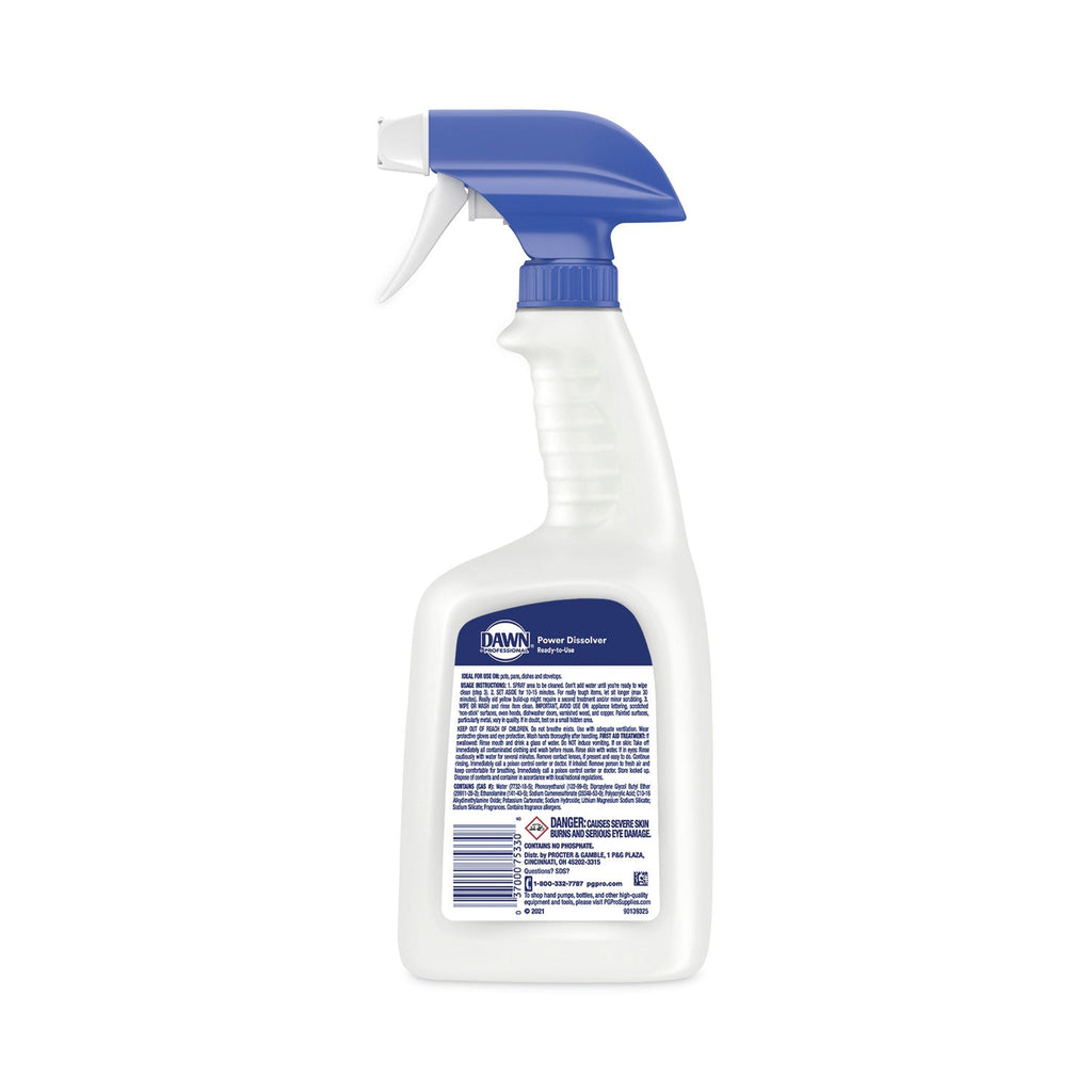 Dawn Liquid Ready-To-Use Grease Fighting Power Dissolver Spray, 32 oz Trigger On Spray Bottle