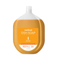 Method Dish Soap Refill Tub, Clementine Scent, 54 oz Tub, 4/Carton