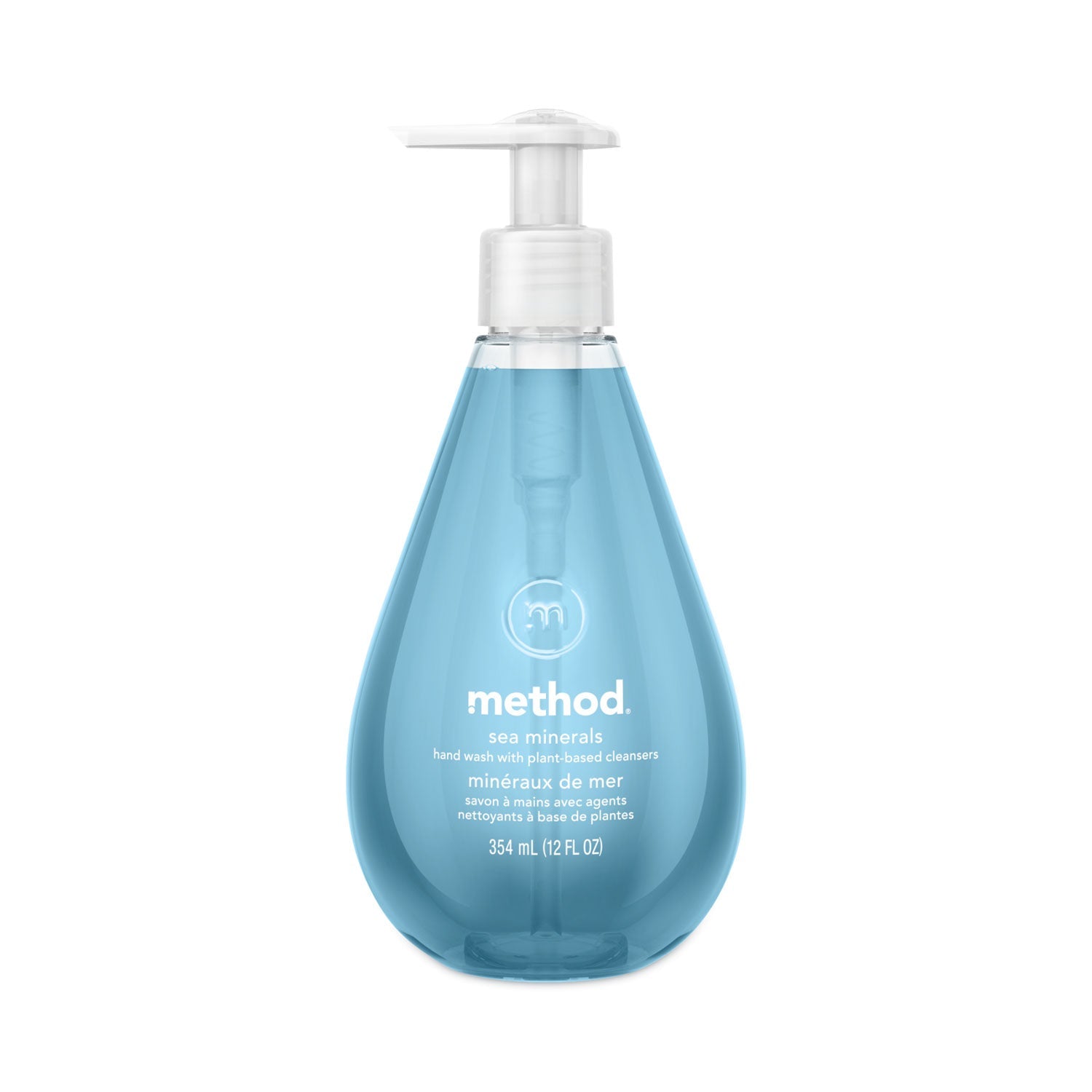 Method Gel Hand Wash, Sea Minerals, 12 oz Pump Bottle