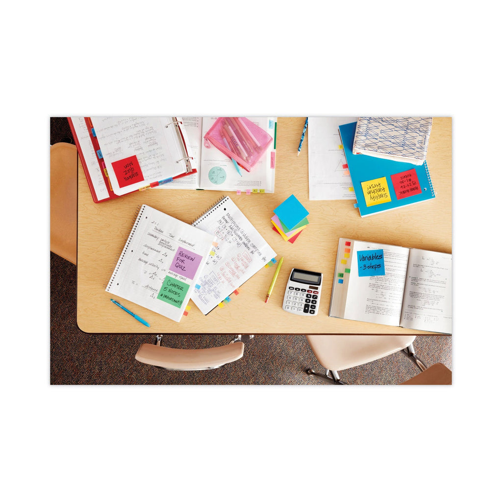 Post-it Pop-up 3 x 3 Note Refill, 3" x 3", Playful Primaries Collection Colors, 90 Sheets/Pad, 6 Pads/Pack
