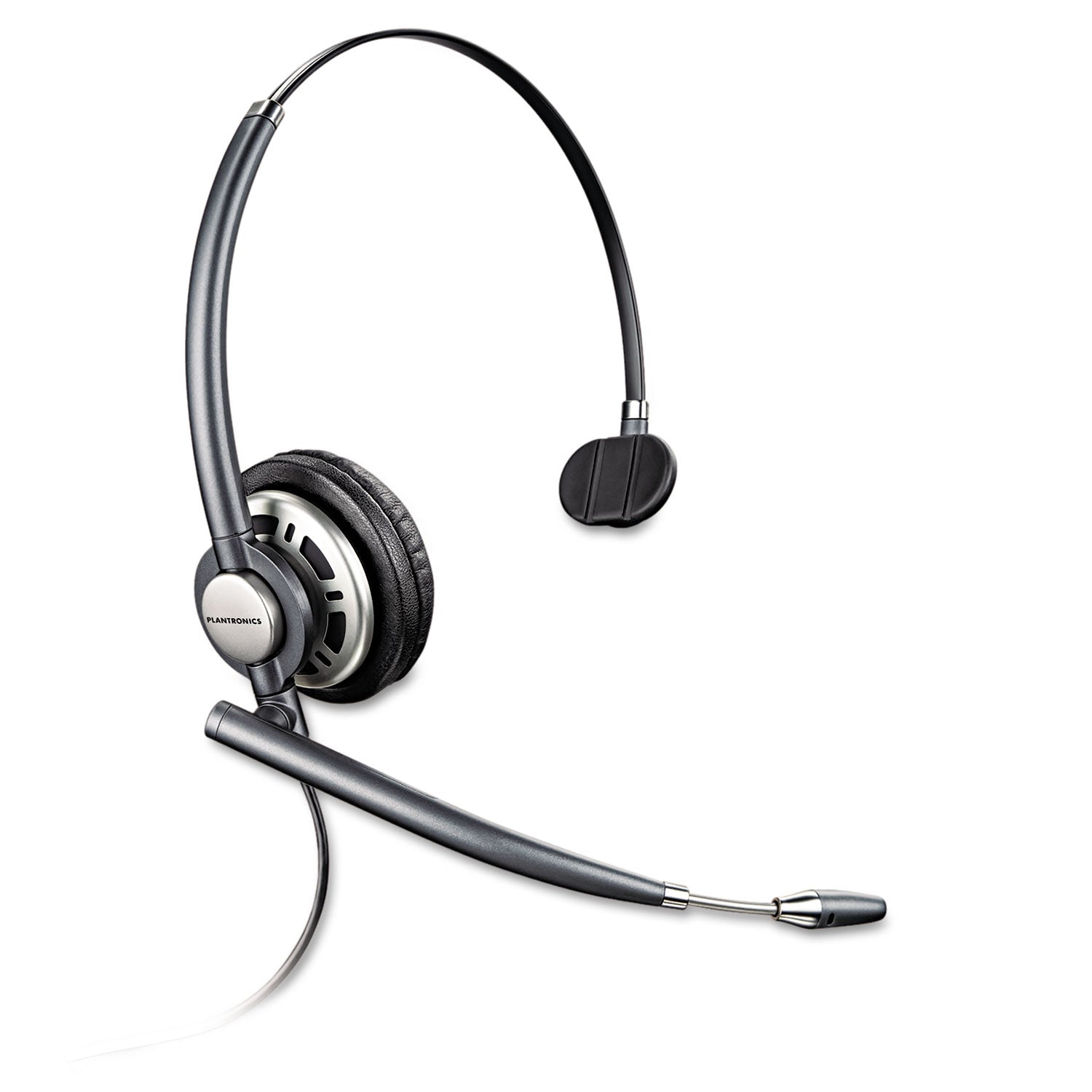 poly EncorePro Premium Monaural Over-the-Head Headset with Noise Canceling Microphone