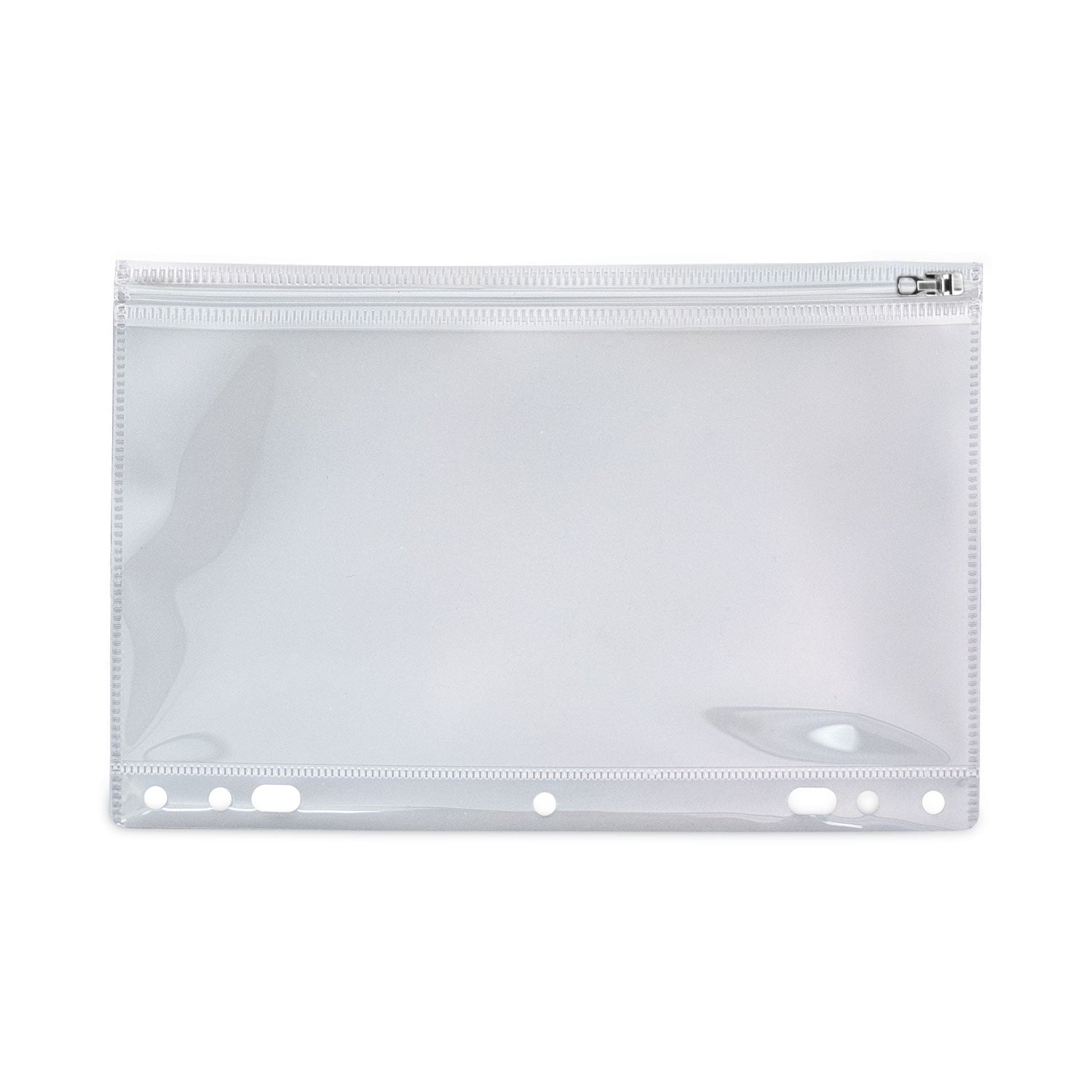 Angler's Zip-All Ring Binder Pocket, 8.5 x 11, Clear