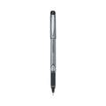 Pilot Precise Grip Roller Ball Pen, Stick, Extra-Fine 0.5 mm, Black Ink, Black Barrel