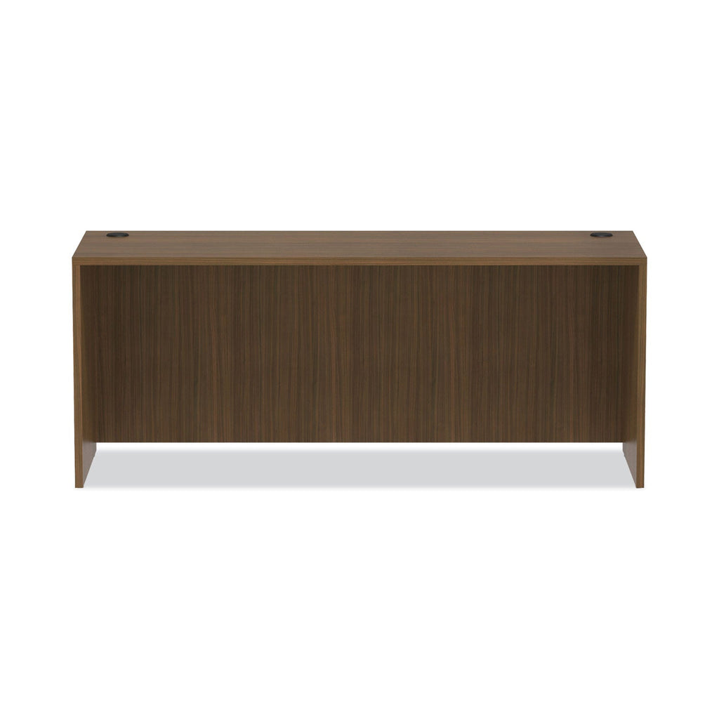 Alera Valencia Series Credenza Shell, 70.88w x 23.63d x 29.5h, Modern Walnut