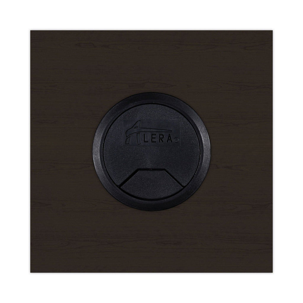 Alera Valencia Series Reversible Return/Bridge Shell, 35w x 23.63d x 29.5h, Espresso