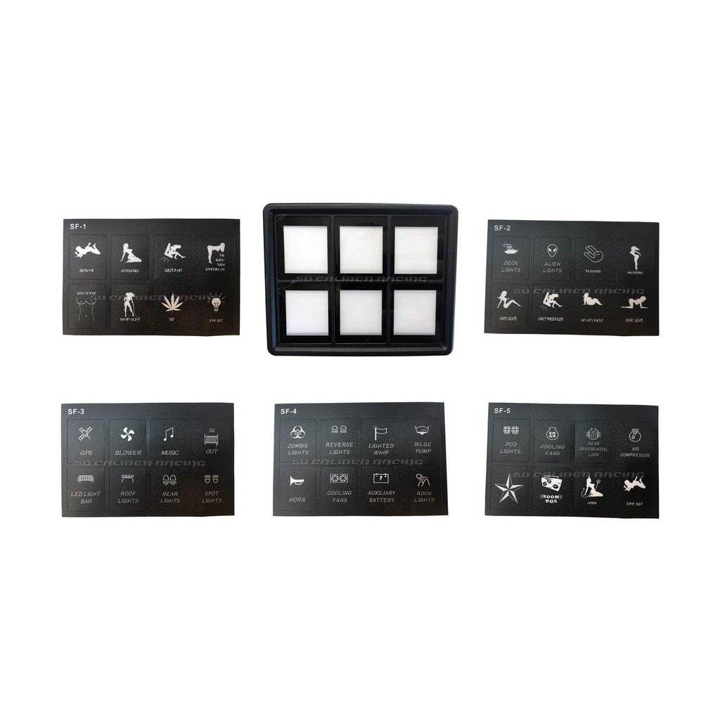 Slim Mount 6 Switch Touch Panel