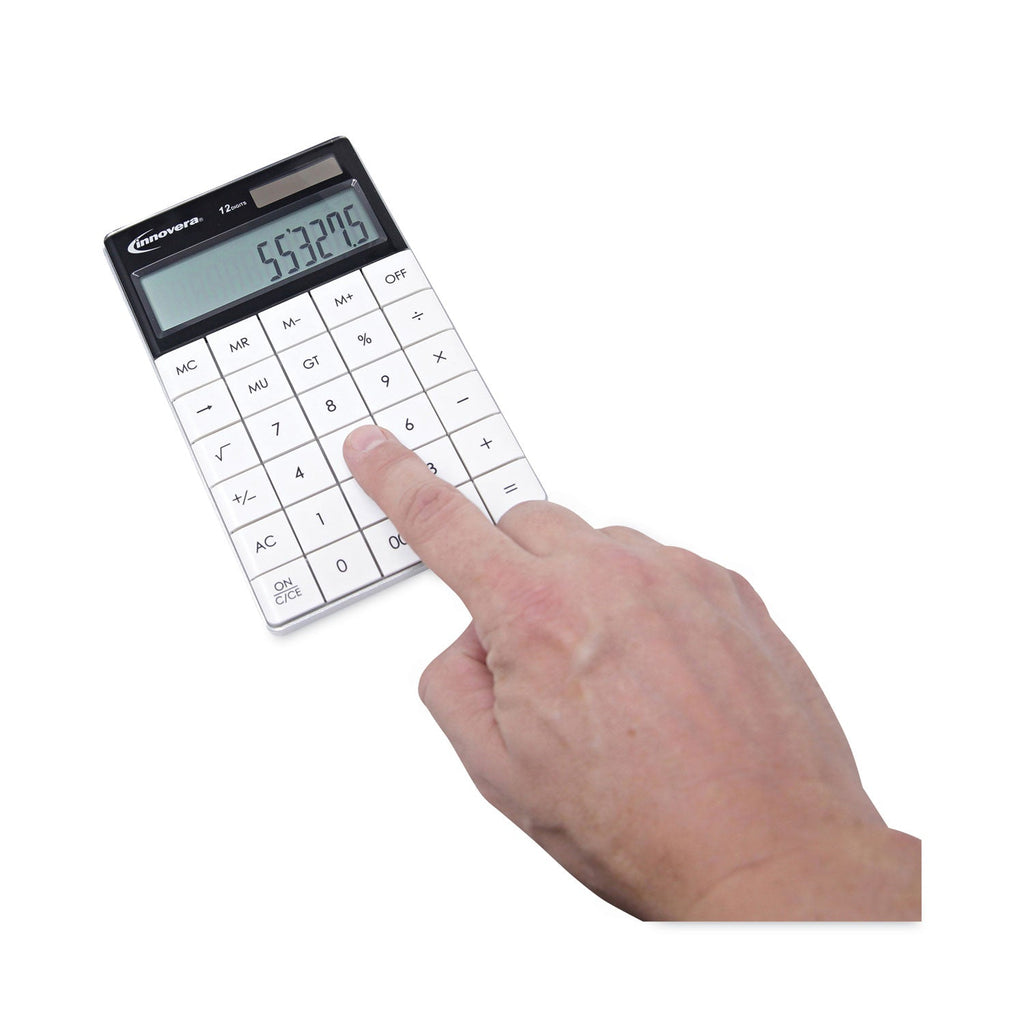 Innovera 15973 Large Button Calculator, 12-Digit LCD