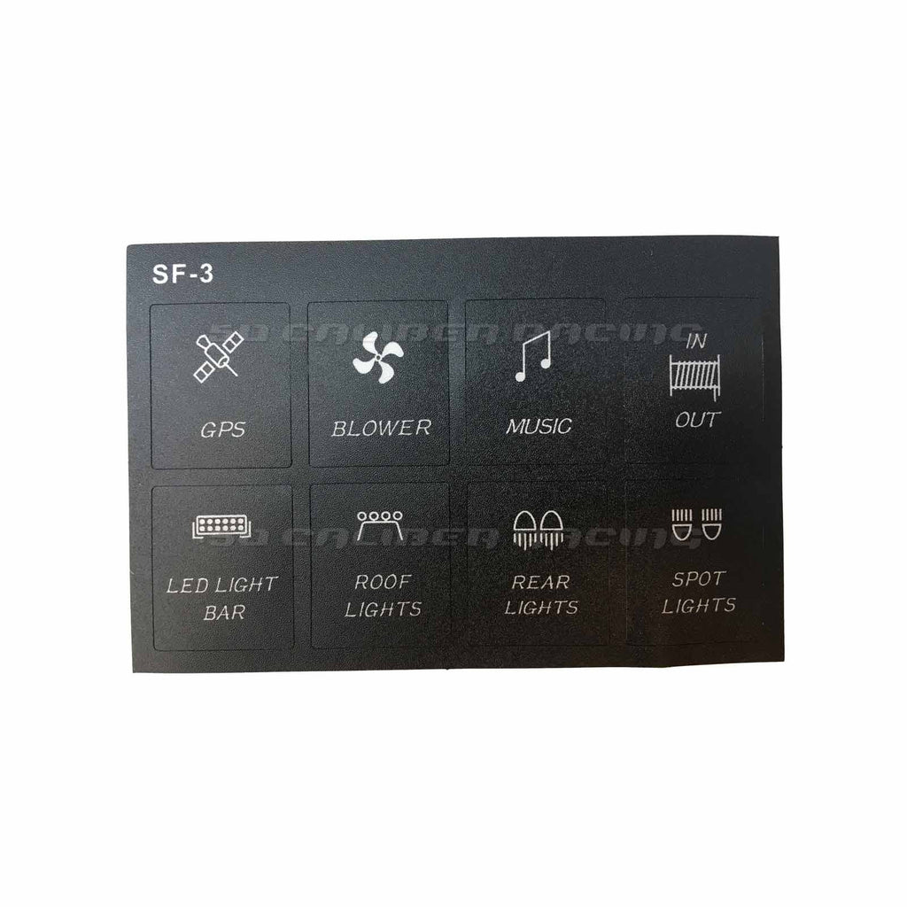 Slim Mount 6 Switch Touch Panel