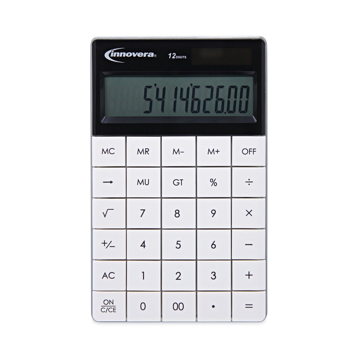 Innovera 15973 Large Button Calculator, 12-Digit LCD