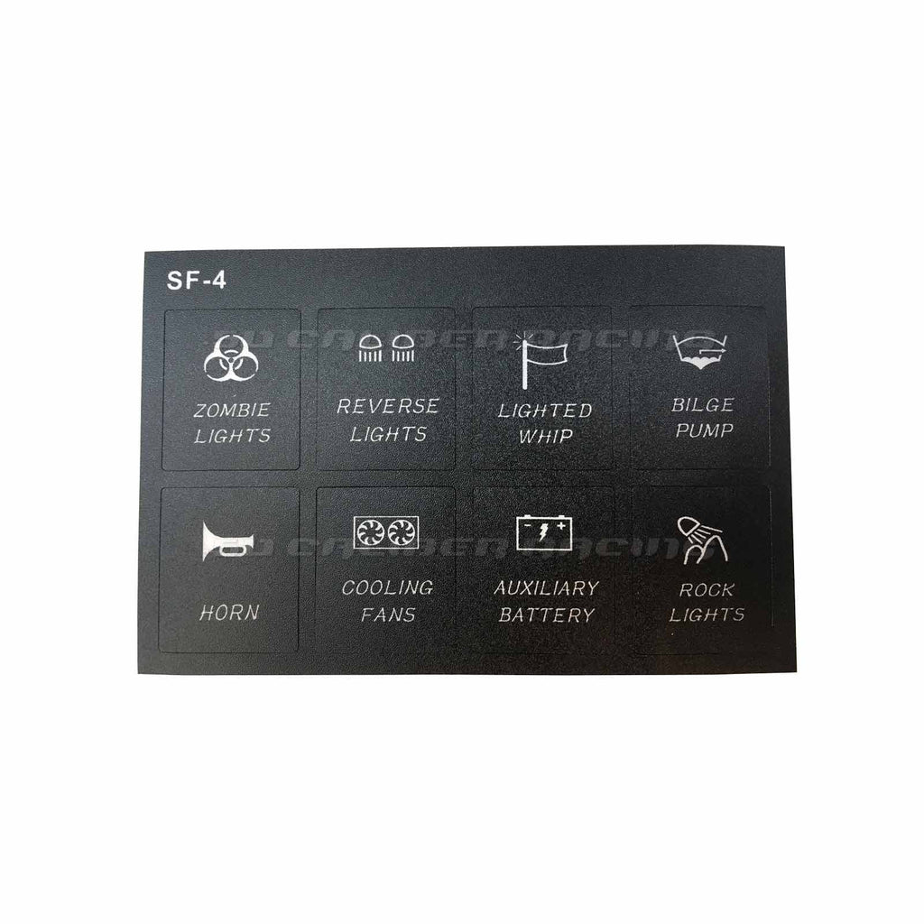 Slim Mount 6 Switch Touch Panel