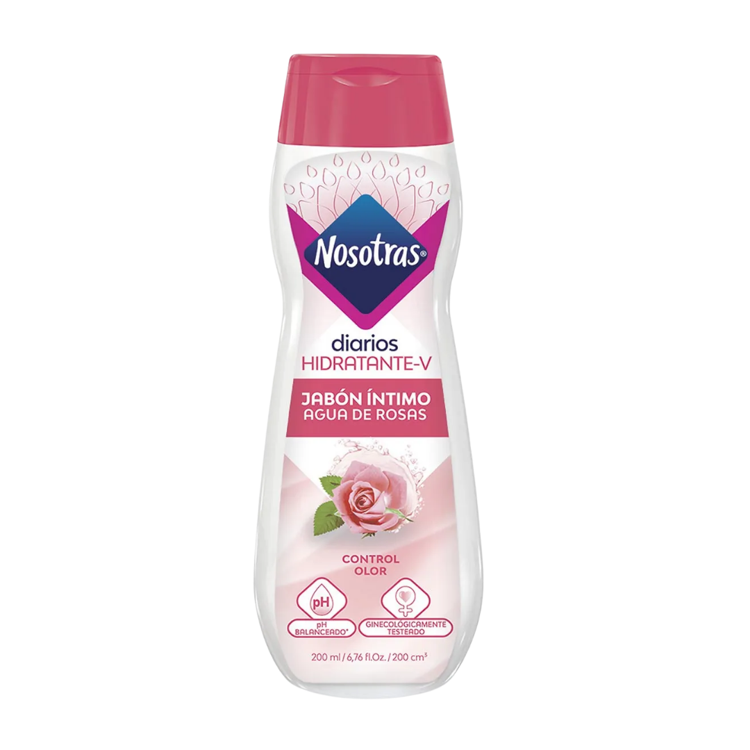 Jabón Íntimo Nosotras| Agua de Rosas (7oz)