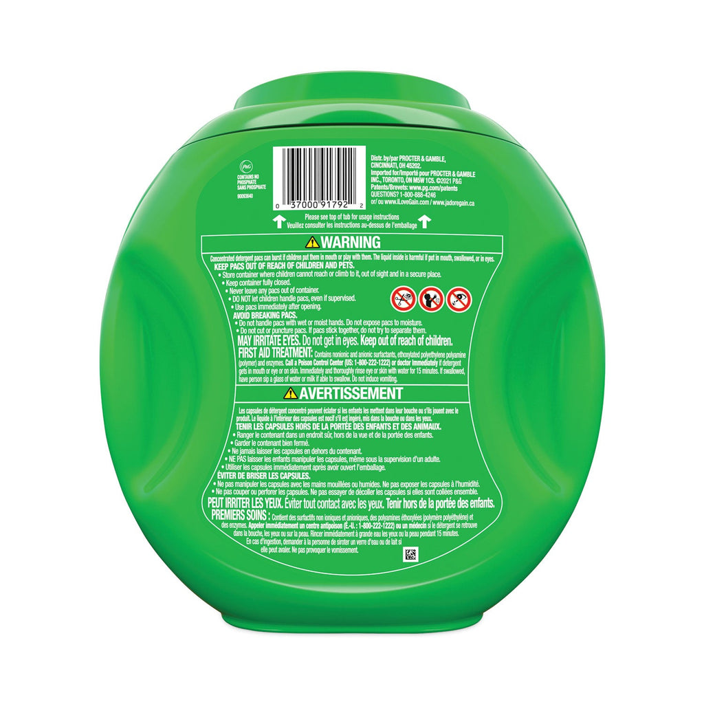 Gain Flings Detergent Pods, Orginal, 81 Pods/Tub