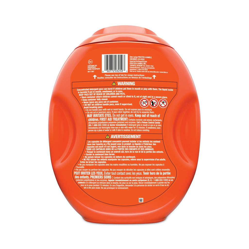 Tide Pods, Spring Meadow, 112 Pods/Tub, 4 Tubs/Carton